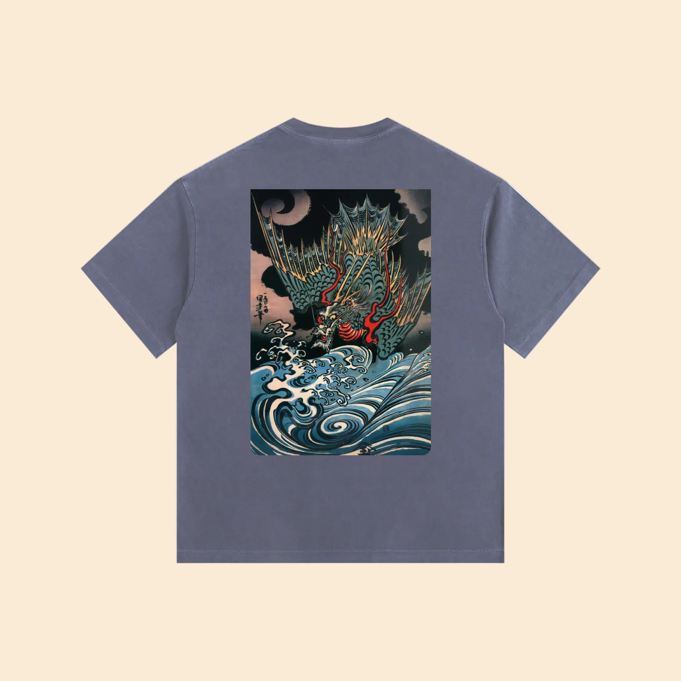 Navy back